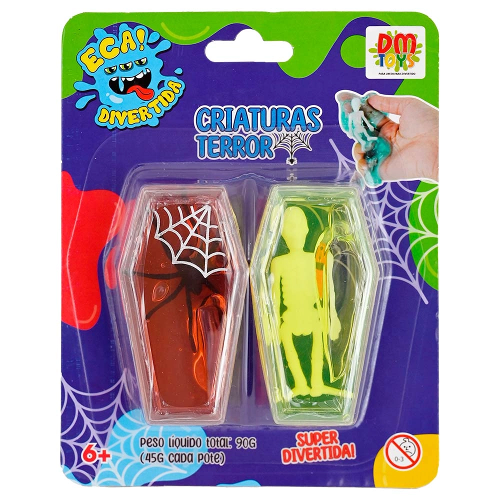 Pote Criaturas Terror Eca Divertida Dmt6706 Dm Brasil