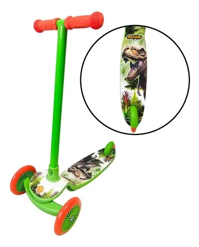 Patinete Dm Slim Dinossauro