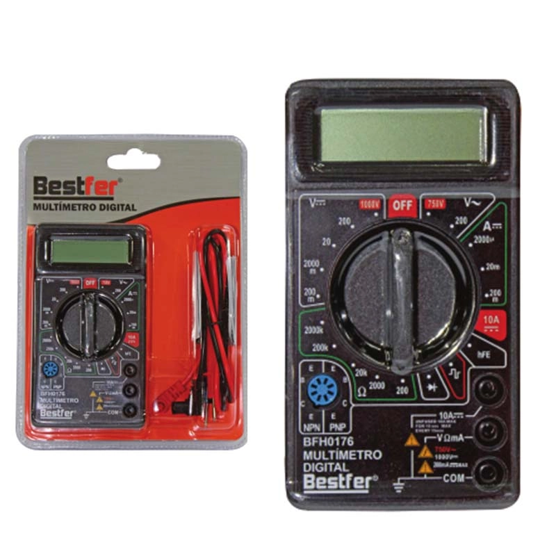 Multimetro Digital Bestfer 51069 Bh0176