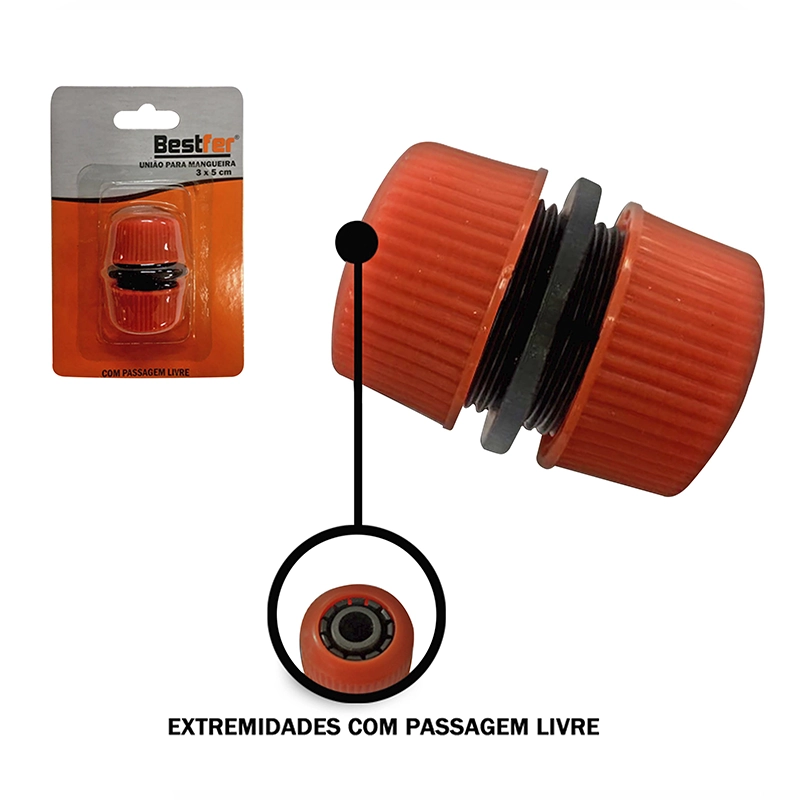 Conector De Mangueira 3x5cm Bestfer