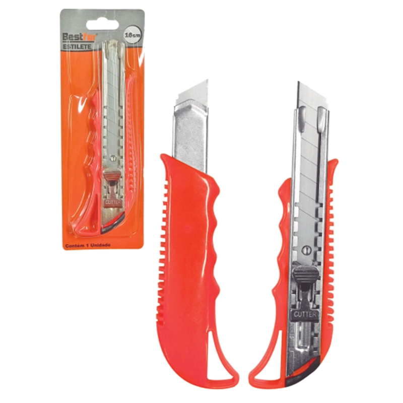 Estilete 18mm 16cm Bfh1735 Bestfer
