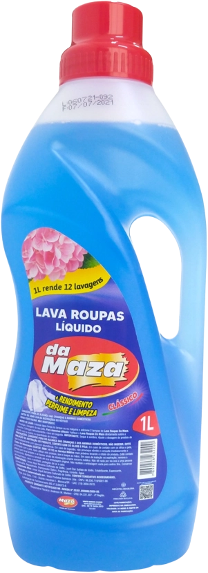 Lava Roupas Clássico Da Maza 1l