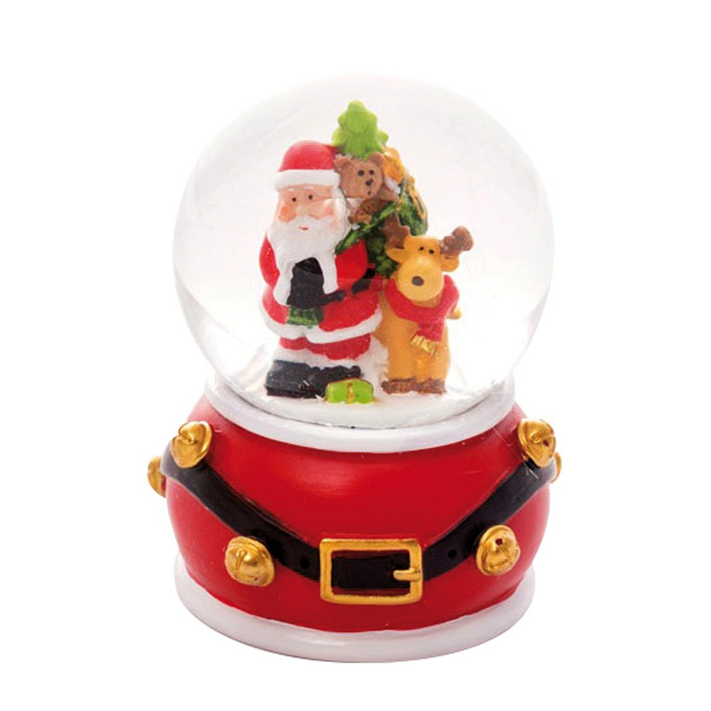 Globinho Natal Papai Noel Mul Globinhos De Agua