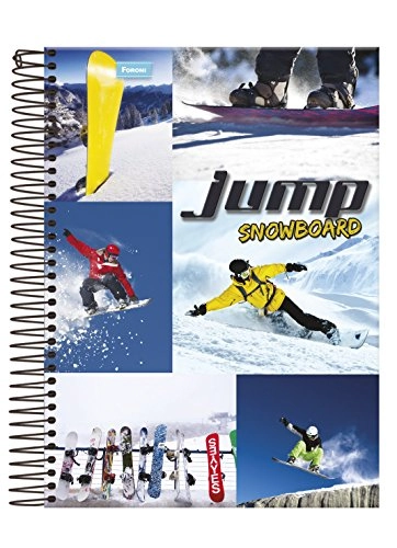 Caderno Univ Jump 200fls 10x1