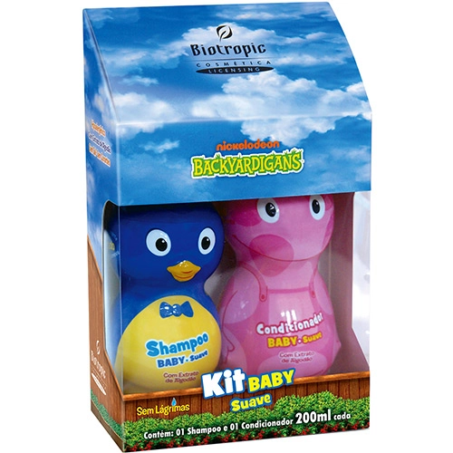 Shampoo Condicionador Infantil Backyardigans Hipoalergênico