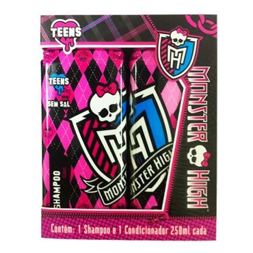 Kit Monster High Shampoo Condicionador Suave