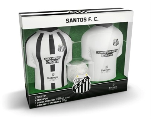 Kit Santos Shampoo Condicionador Sabonete