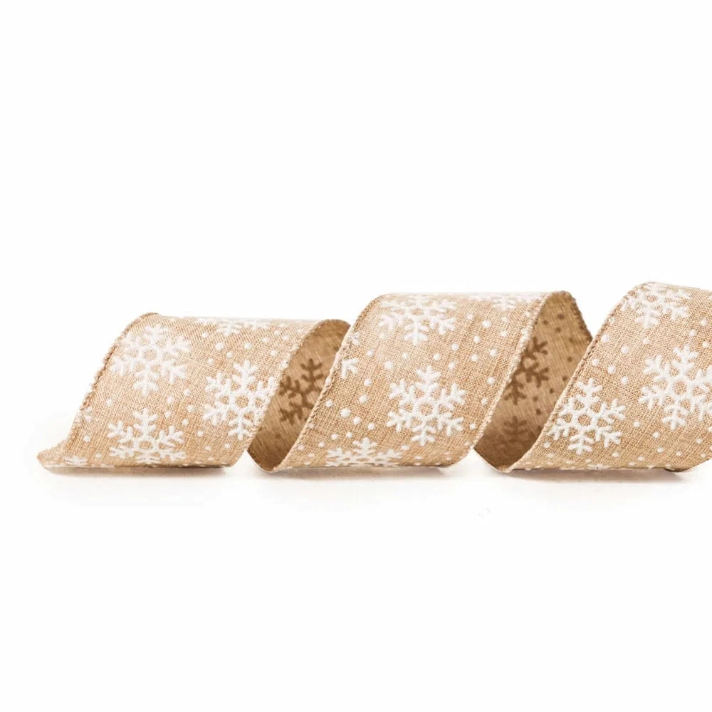 Fita Cromus Floco De Neve Nat/bra 6,3cm