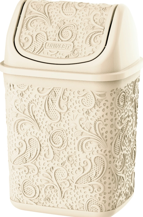 Lixeira De Pia 4,5l Bege 0642
