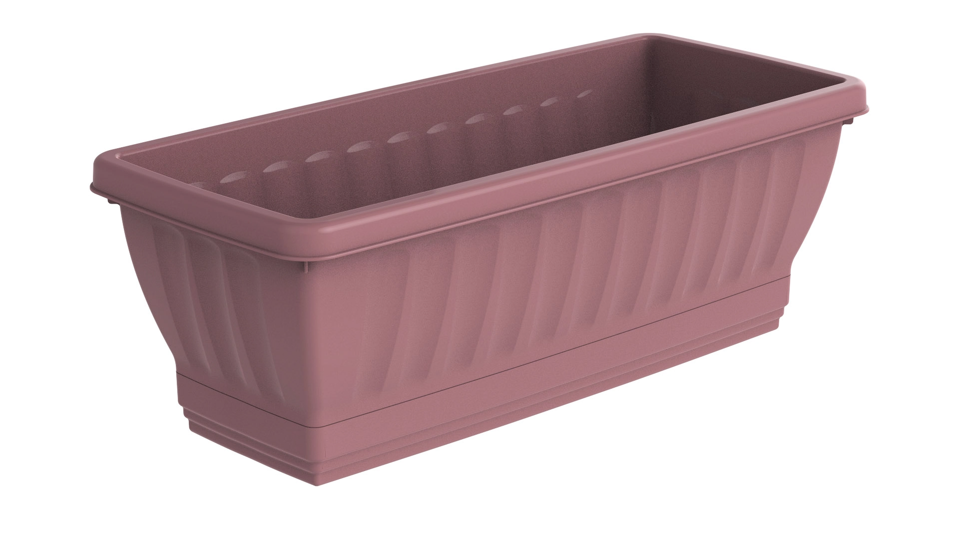 Vaso Jardineira N27 C Prato Pp Rosa 850 Uninjet