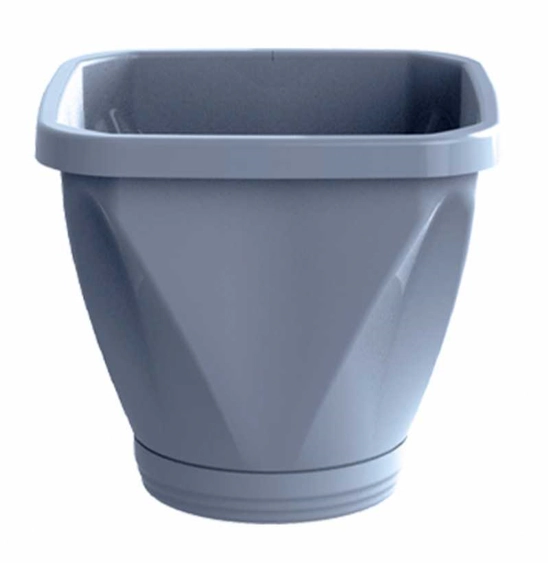 Vaso Jardineira Prato Cinza N17 1229 Uninjet