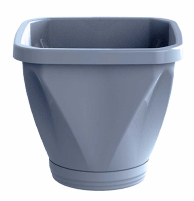 Vaso Quad. N 22 C/ Prato Cinza