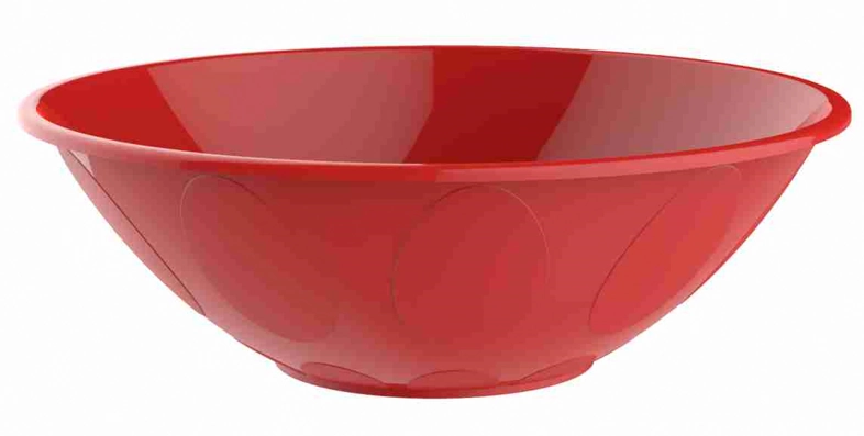 Saladeira Redonda Vermelha 4l 1242 Uninjet