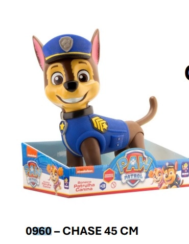 Boneco Gigante Chase Patrulha Canina