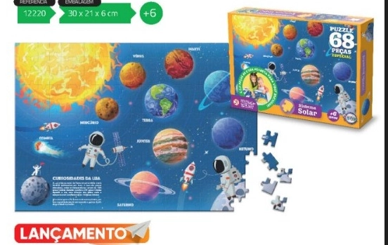 Puzzle 68 Pecas Especialsistema Solar