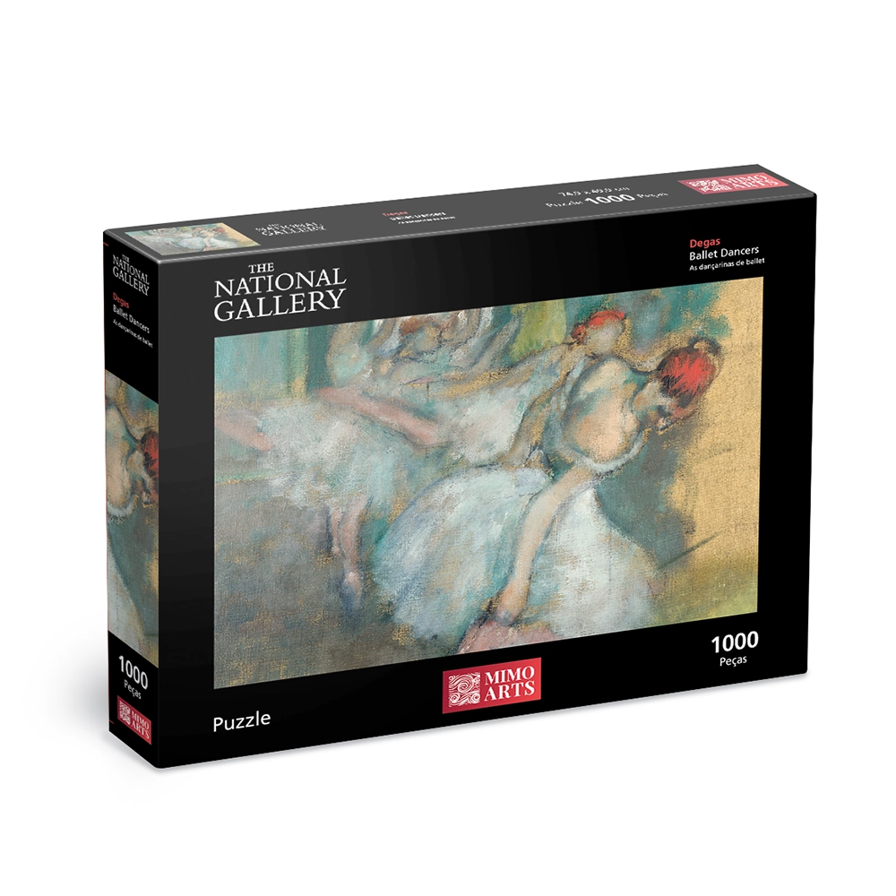 Quebra Cabeca As Bailarinas 1000pc 2607 Mimo Toys