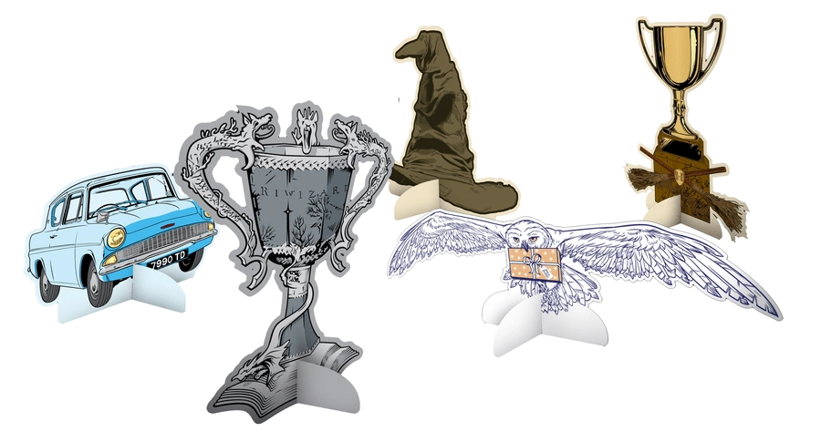 Decoracao De Mesa Harry Potter C/8