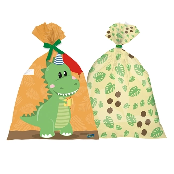 Sacola Plastica Dino Baby 08un 108934 Festcolor