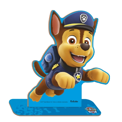 Personagem Mdf M Patrulha Canina Chase Festcolor