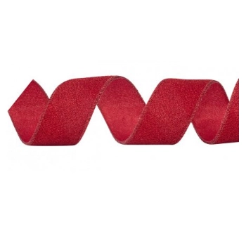 Fita Glitter Vermelho 6,3x914cm Cromus
