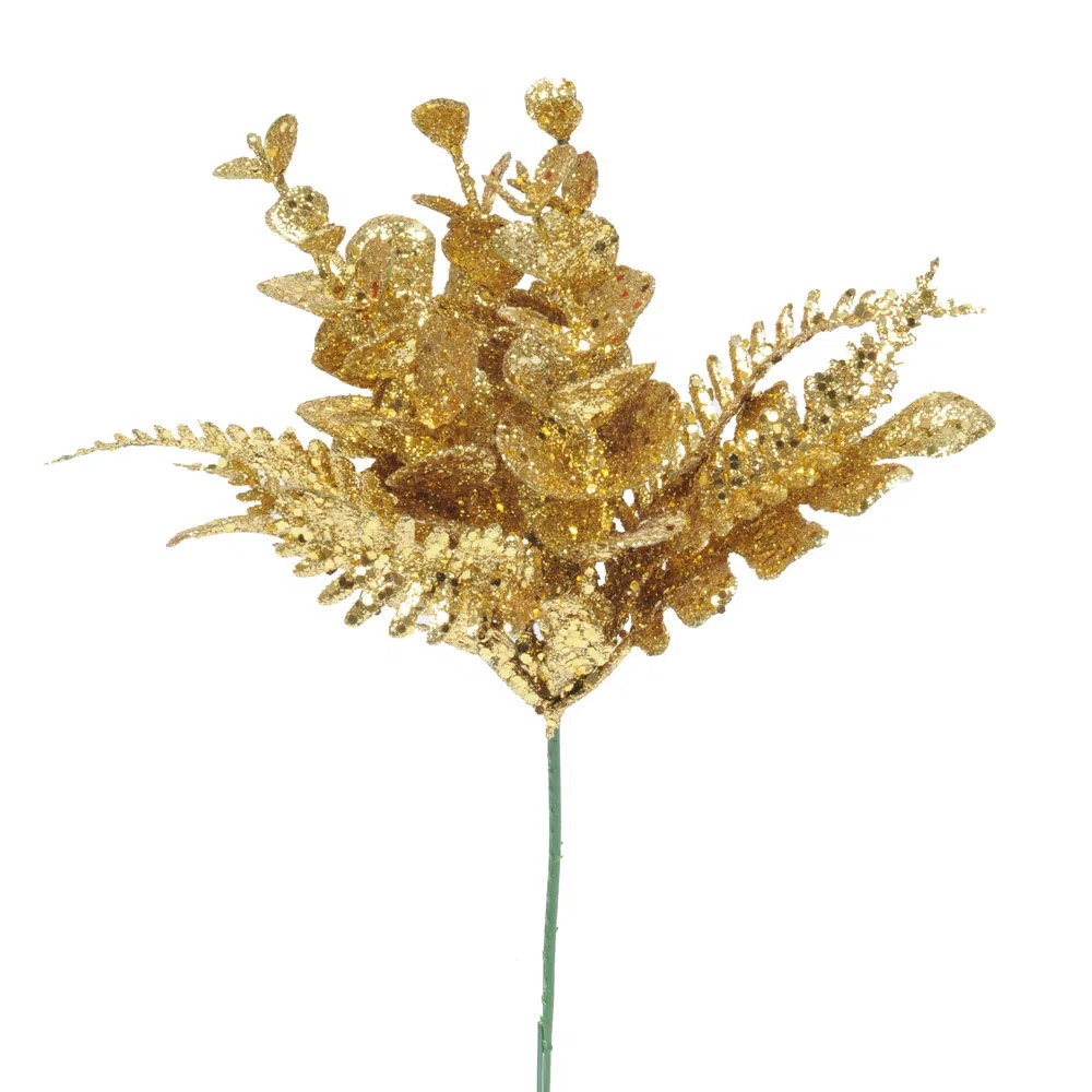 Pick Cromus Folhas Glitter Our