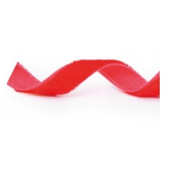 Fita Natal Veludo Vermelho 0,6x500cm