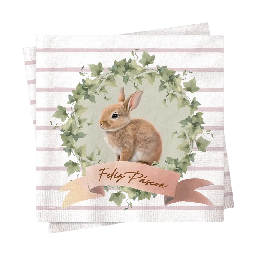 Guard Pap C.coelho Feliz Pascoa Color 33x33cm 20un 7039037 Cromus
