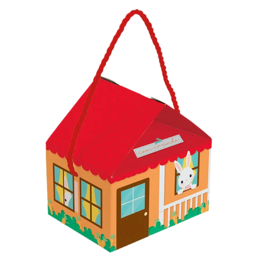 Cx Casinha Coel Sai Da Toca P 12,5x9,5x12cm 13006521 Cromus