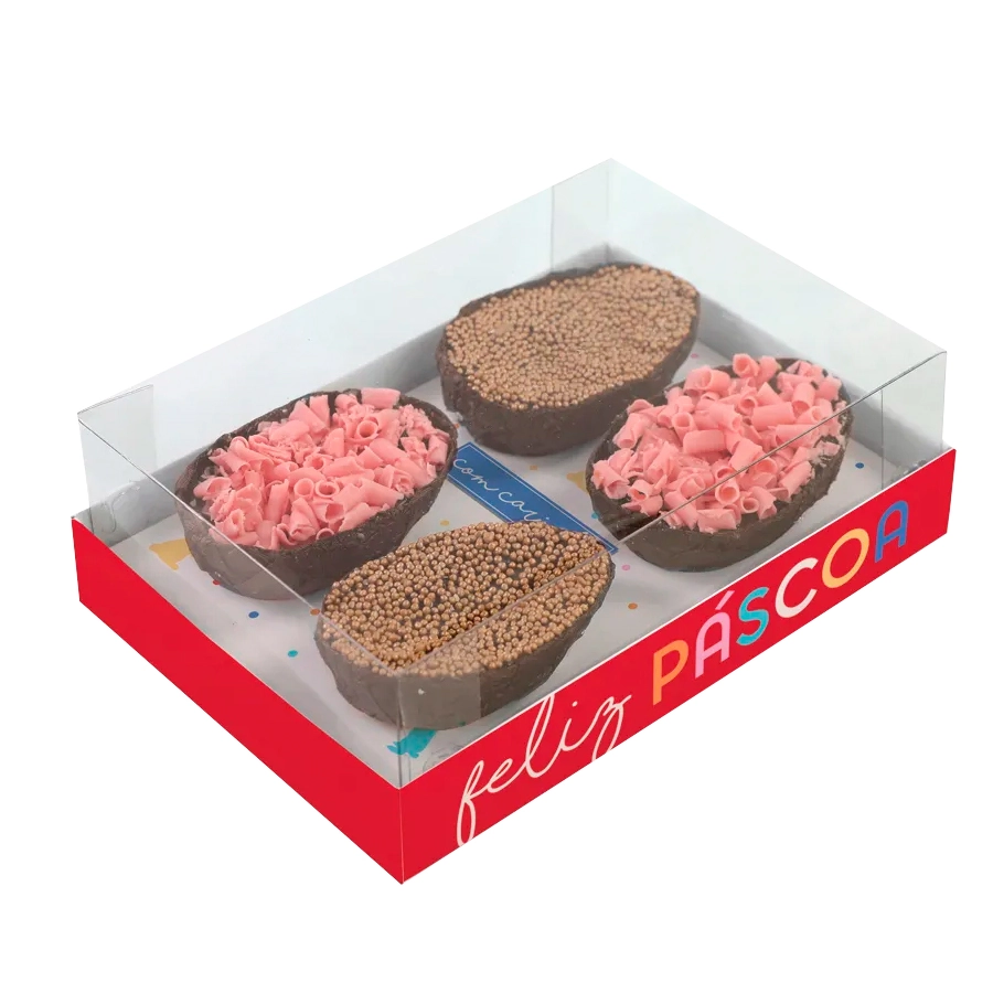 Cx Degust Feelings P.4 Mini Ovos 50g 13006563 Cromus
