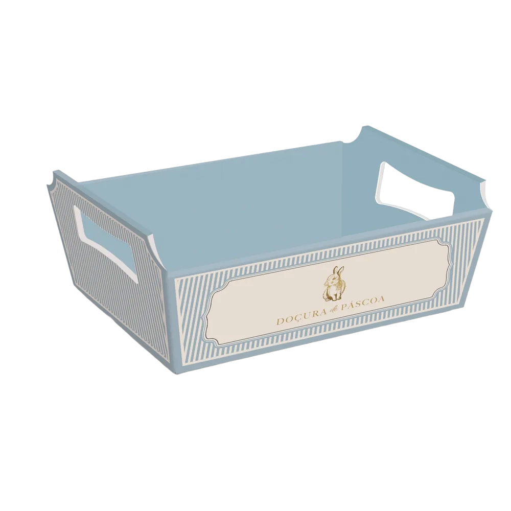 Cesta De Cartao Lavie Medit M 22x15x9cm 13006481 Ac Cromus