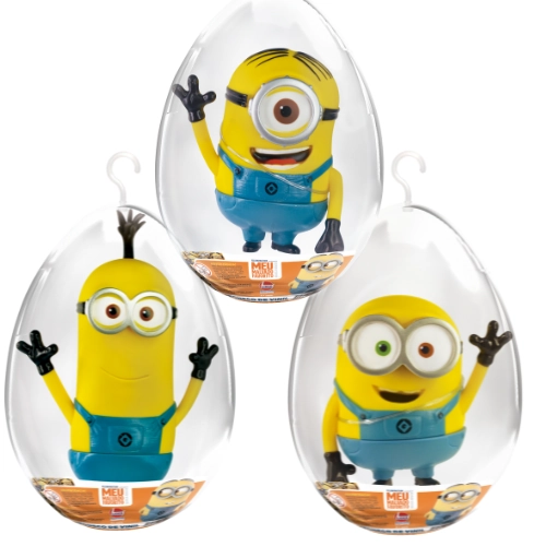 Boneco No Ovo Meu Malvado Favorito Minions Cores E Personagens Sortidos