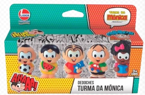 Brinquedo Dedoclhes Turma Da Monica Lider