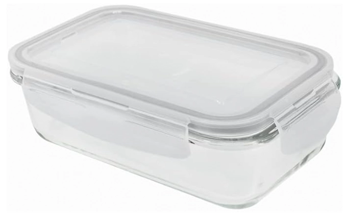 Pote Vidro Maxxi Retang.br.640ml