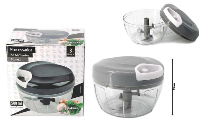 Processador Alimentos Manual Maxxi House