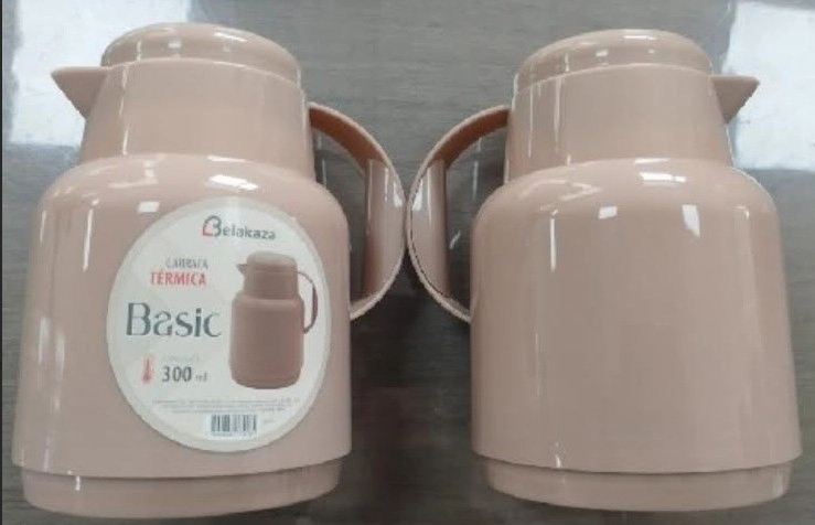 Garrafa Termica Basic 300ml Rose Bk7426 Duartes