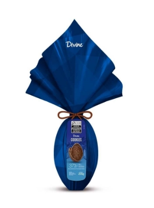 Ovo Pascoa Divine 215g Ao Leite C/ Cookies