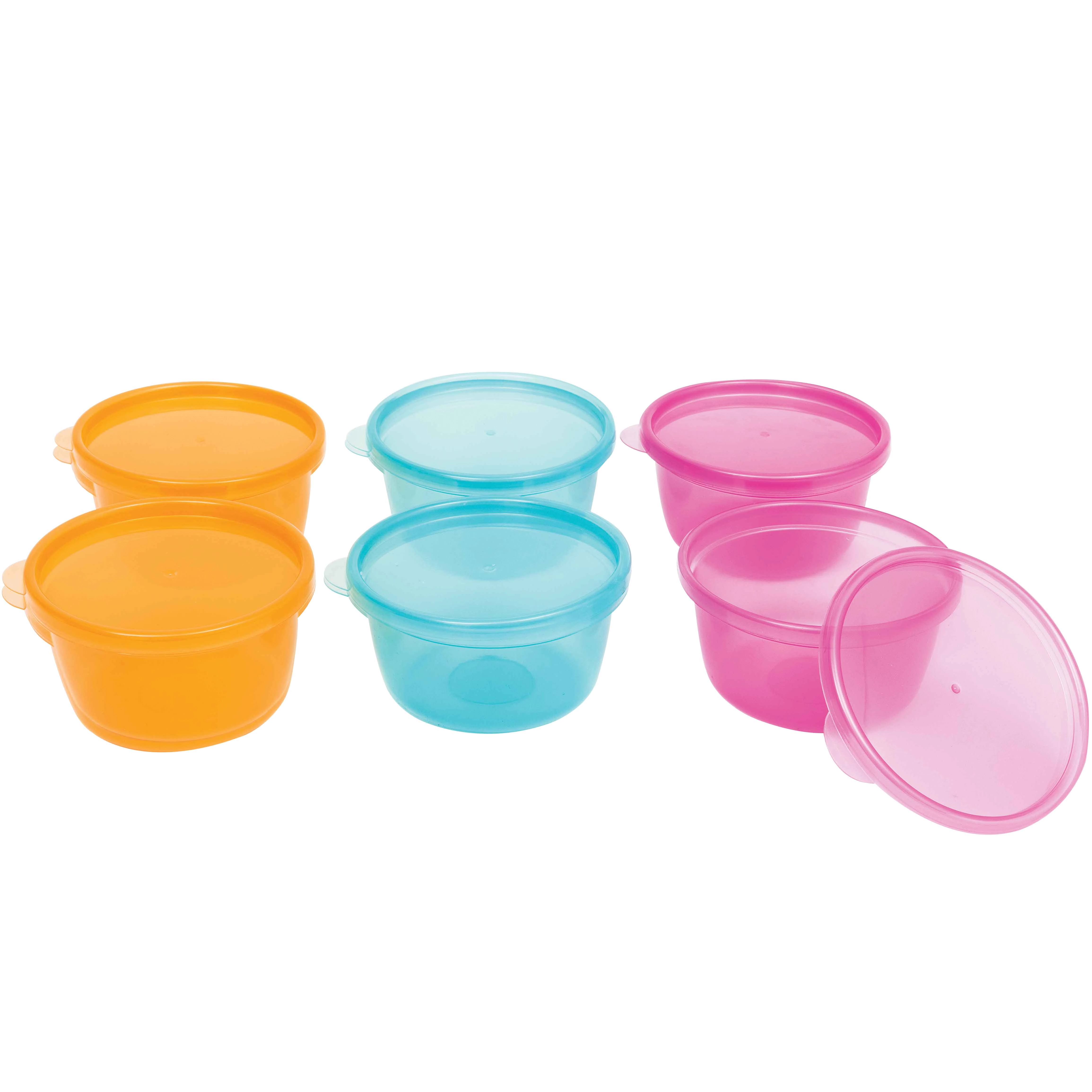 Kit 6 Potes Para Papinha Buba