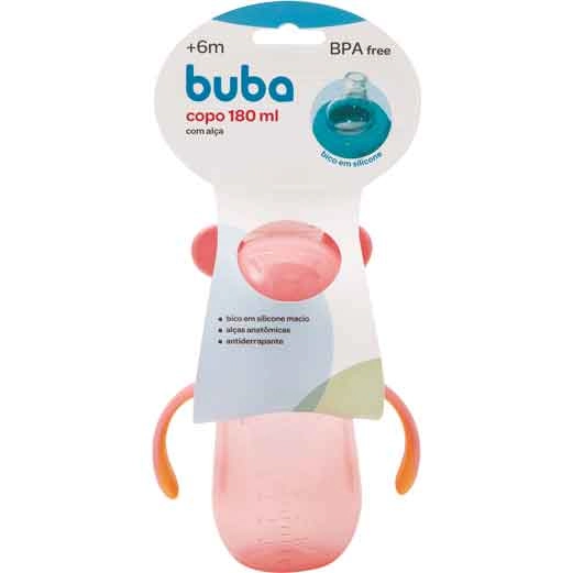 Copo 180ml C Alca Rosa Buba