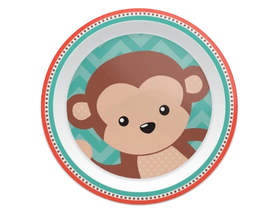 Pratinho Animal Fun Macaco Buba