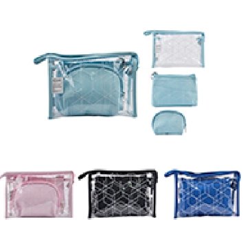 Necessaire Geometrica Sort. C/3 Pcs Ref.wx7543