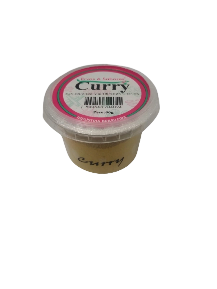 Curry Ervas E Sabores 60g