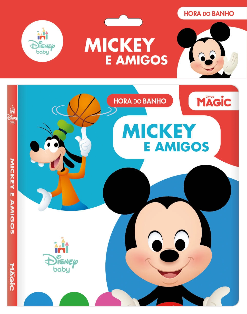 Livro De Colorir Disney Baby Hora Do Banho Mickey E Amigos