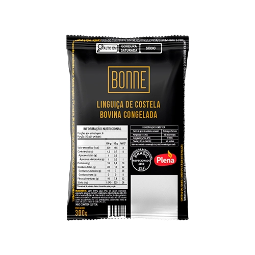 Ling Bonne Costela Bovina Trad Pct 300gr