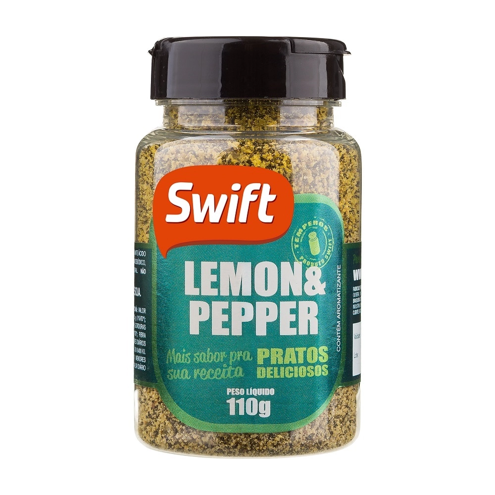 Tempero Lemon E Pepper Swift 110g