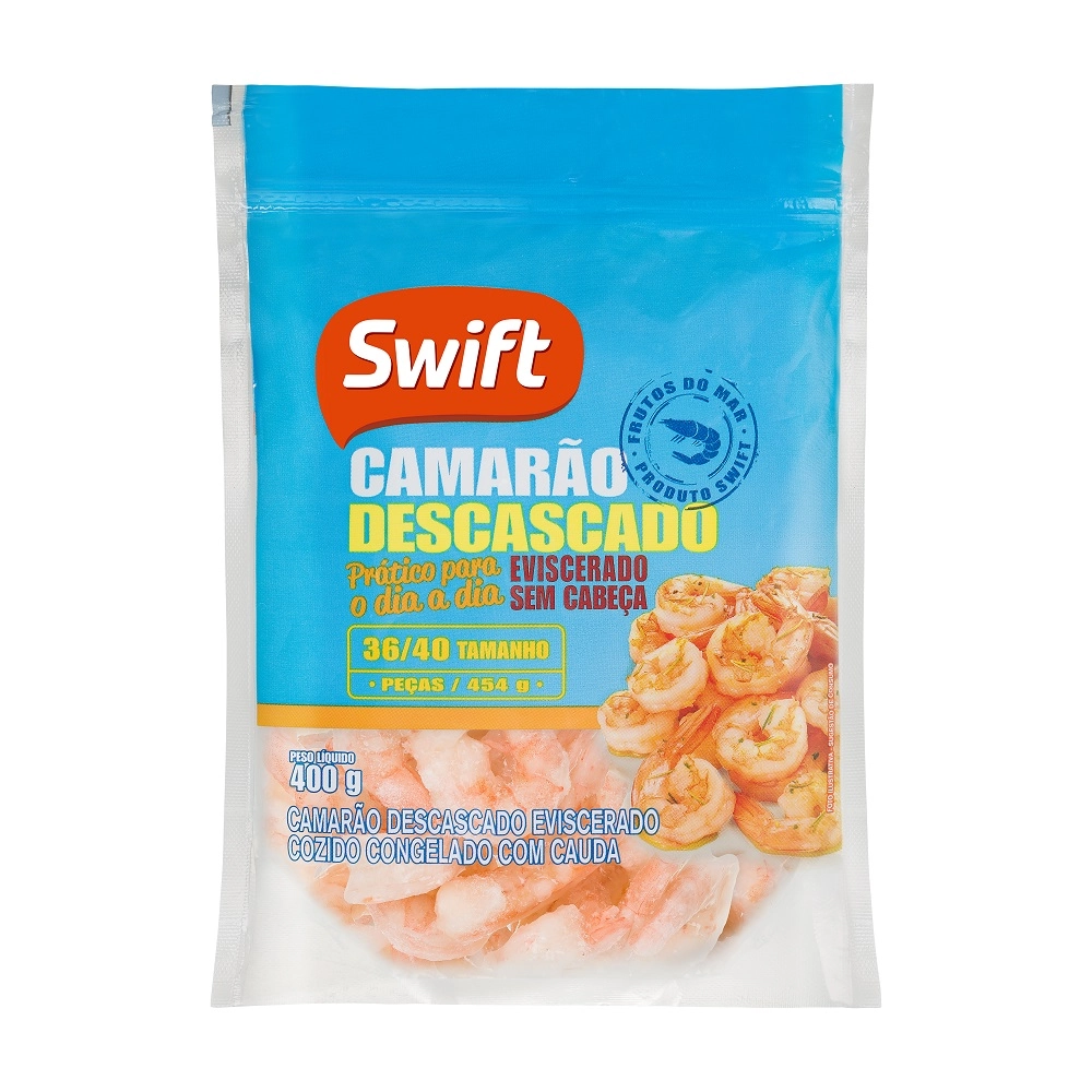 Camarao Desc Pre Coz Swift Evis 36/40 400g