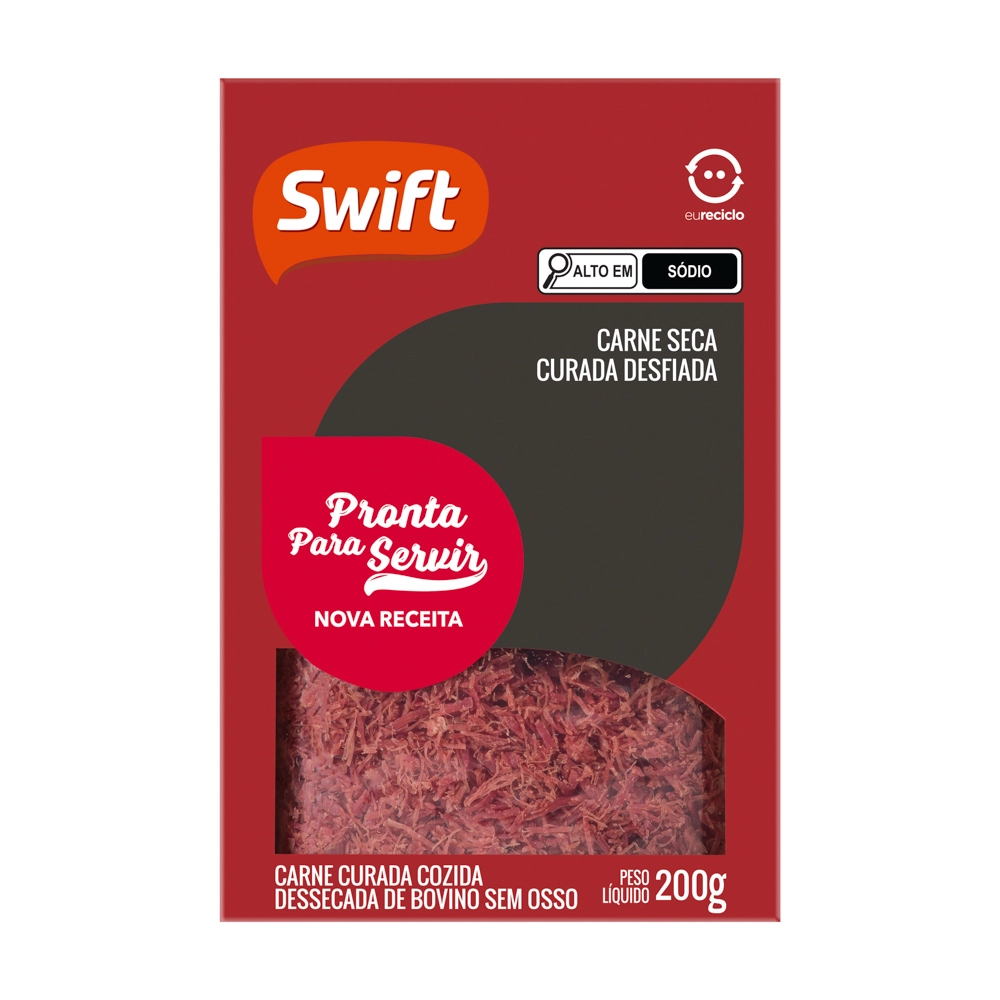 Carne Seca Desfiada Swift 200g