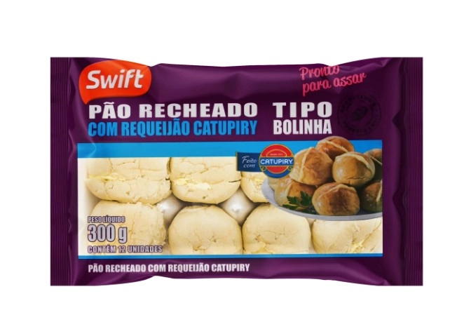 Pao Swift Rech C/ Catupiry 300g