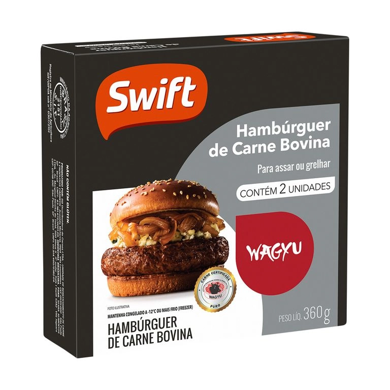 Hamburguer Swift 360g Wagyu
