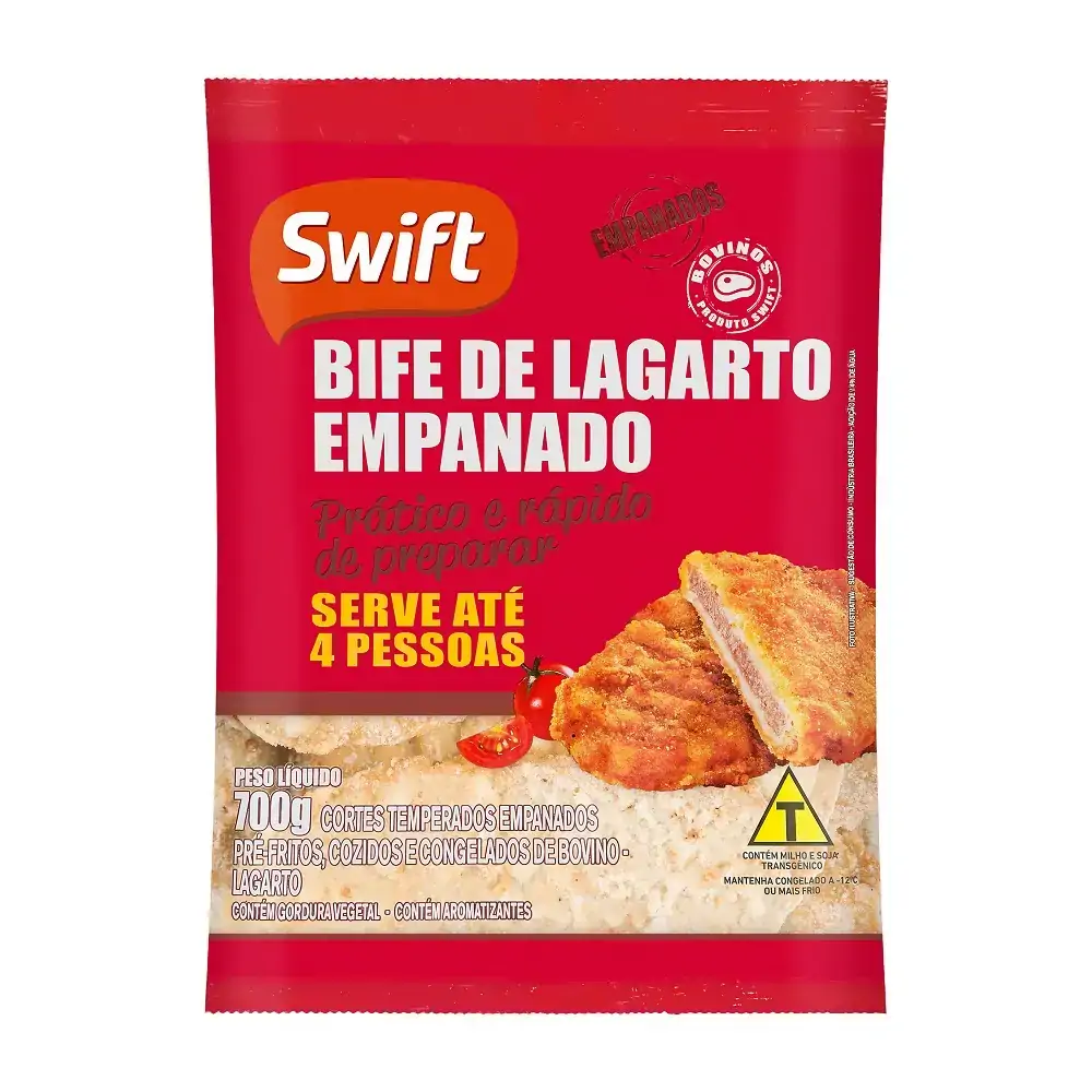 Bife Empanado Swift 700g
