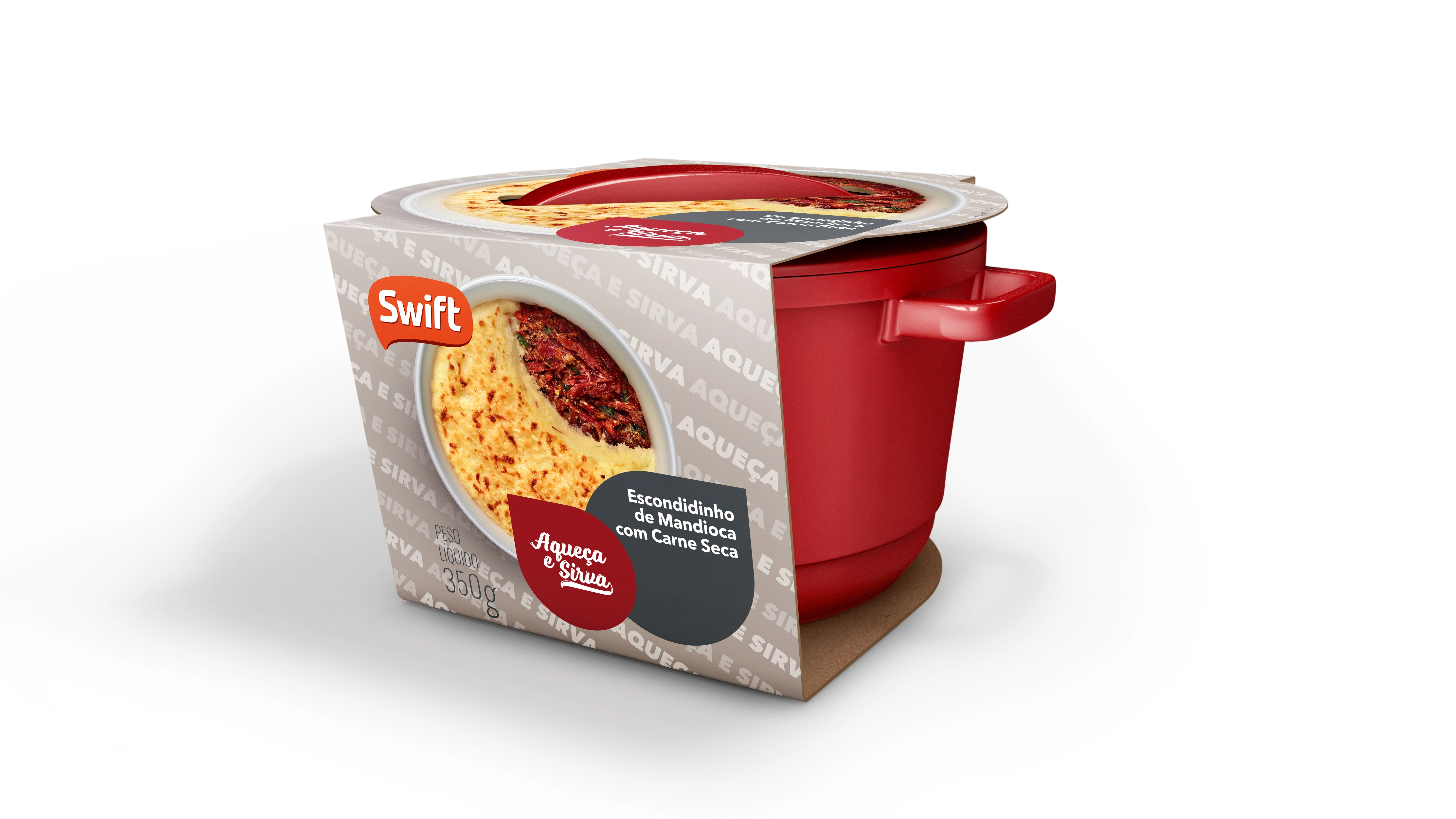 Escondidinho Swift 350g Mandioca C/carne Seca